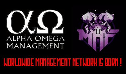 Alpha Omega Management And Metalheads Forever Announcing The Birth Of Their Worldwide Management Network!