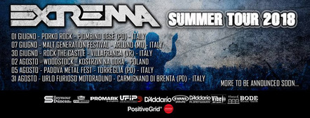 Extrema Announce First Shows Of Summer 2018 Tour!