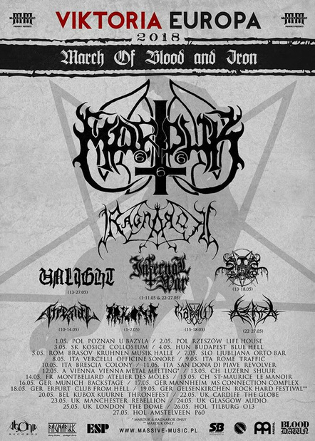 Atrexial To Tour With Marduk And Ragnarok In Europe!