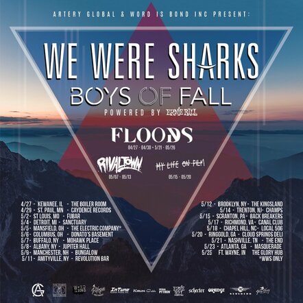 We Were Sharks Announces 2018 Tour