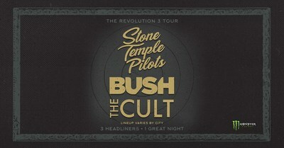 Stone Temple Pilots, Bush, The Cult Announce Tri-Headlining 'Revolution 3' Tour