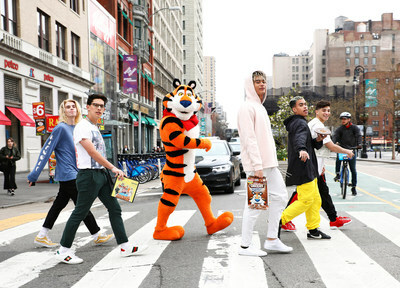 Prettymuch And Kellogg's Chocolate Frosted Flakes Introduce Fans To First-Ever Cereal Record In NYC