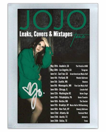 JoJo Announces "Leaks, Covers, & Mixtapes Tour"