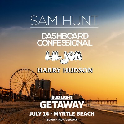 Bud Light Getaway Brings Together Sam Hunt, Dashboard Confessional, Lil Jon And Harry Hudson For An Intimate Musical Experience