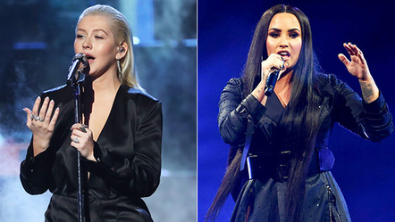 Christina Aguilera Drops New Song And Lyric Video For "Fall In Line" Ft. Demi Lovato