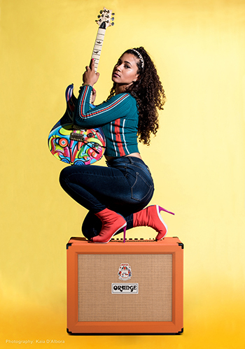 Orange Amplification Introduce Francesca Simone As Their Latest Ambassador