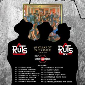 Ruts DC Announce 40th Anniversary Of 'The Crack' Tour February 2019