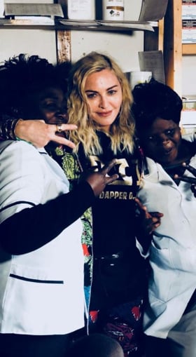 Madonna Visits Malawi To Advocate For Youth Education And Healthcare