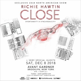 Richie Hawtin Announces The Return Of 'Close' To North America At Avant Gardner In NYC December 8