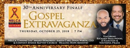 National Black Leadership Commission On Aids 2018 Gospel Extravaganza: Live Performances By Richard Smallwood & JJ Hairston