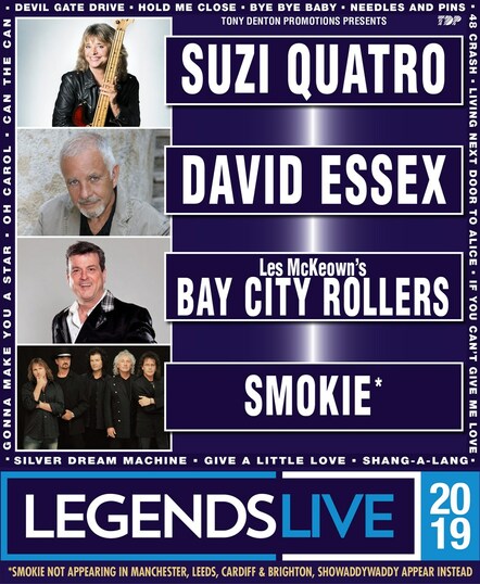 Legends Live: UK Tour April 2019