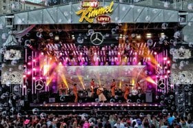 Bubbleworks Creates Outdoor Spectacle For Jimmy Kimmel Live! With Musical Guest Kacey Musgraves