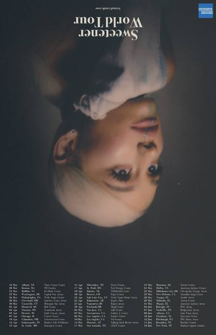 Ariana Grande Announces The Sweetener World Tour Today