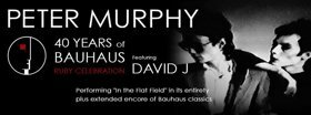 Peter Murphy Celebrates 40th Anniversary Of Bauhaus With Ruby Tour