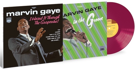 Marvin Gaye's "I Heard It Through The Grapevine," Celebrated With New Black And Purple Vinyl LP Releases