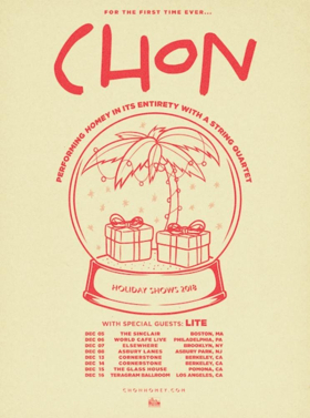 CHON Announces North American Holiday Shows