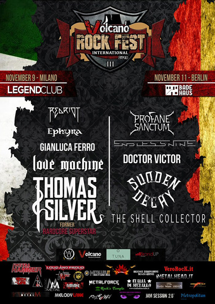 Volcano Rock Fest: Third Edition Kicks Off This Week, In Berlin And Milan!