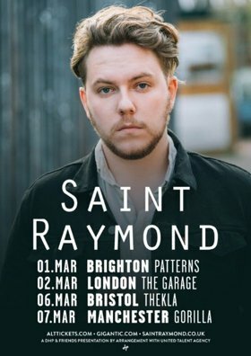 Saint Raymond Announces UK Headline Tour