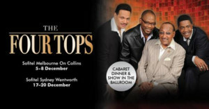 The Four Tops Arrive In Australia In 3 Weeks