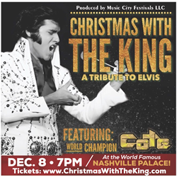 Nashville Celebrates Elvis Presley With New 'Christmas With The King' Holiday Show