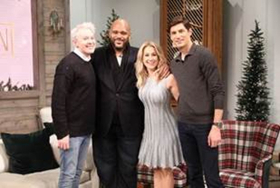 Pickler & Ben Visited By Clay Aiken And Ruben Studdard