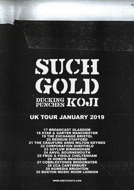 Such Gold & Koji Kick Off UK Tour Next Week