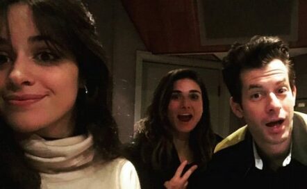 Camila Cabello Returns To The Recording Studio With Mark Ronson!