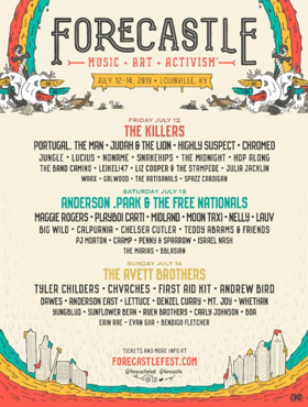 Forecastle Festival Announces 2019 Lineup