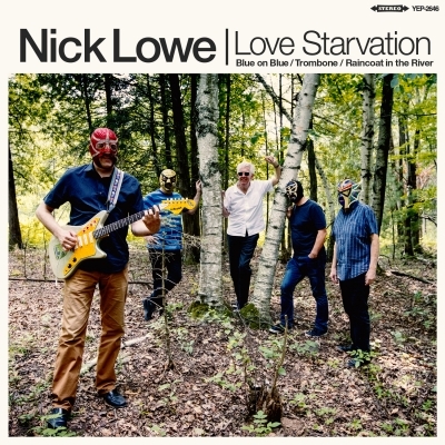 Nick Lowe Announces Second EP With Los Straitjackets Love Starvation/Trombone Out May 17, 2019