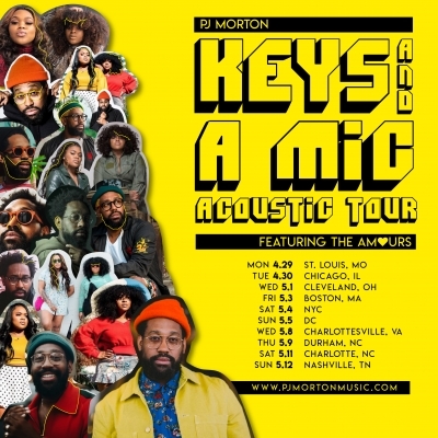 PJ Morton Announces First-Ever Keys & A Mic Acoustic Tour