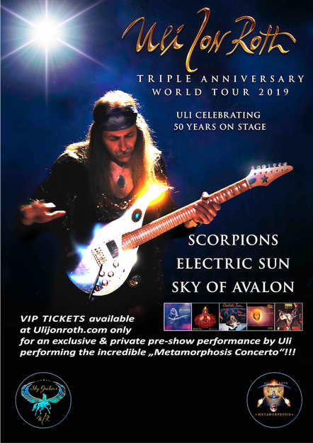 Uli Jon Roth Us And Canada Tour Celebrating His 50th Year Anniversary