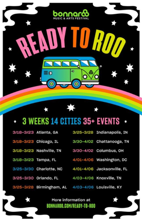 Bonnaroo Announces 'Ready To Roo' Tour