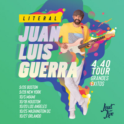 Loud And Live Announces Juan Luis Guerra's Highly Anticipated Tour "Literal" In The United States