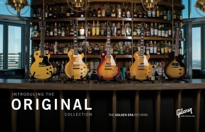 Gibson Announces New Original, Modern And Custom Shop Collections