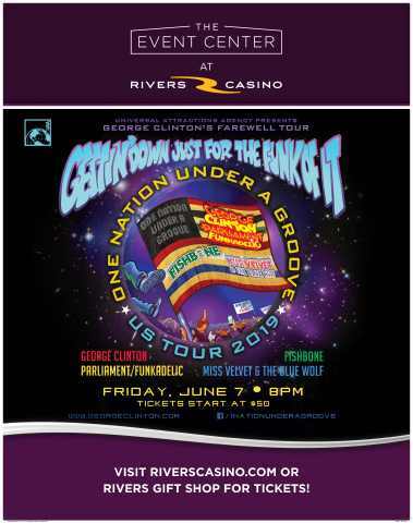 Legendary Funk Singer George Clinton Brings His Special Sound To The Event Center On June 7, 2019