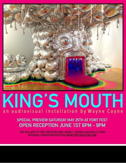 Single Music Presents: King's Mouth, An Audiovisual Installation By Wayne Coyne (The Flaming Lips)