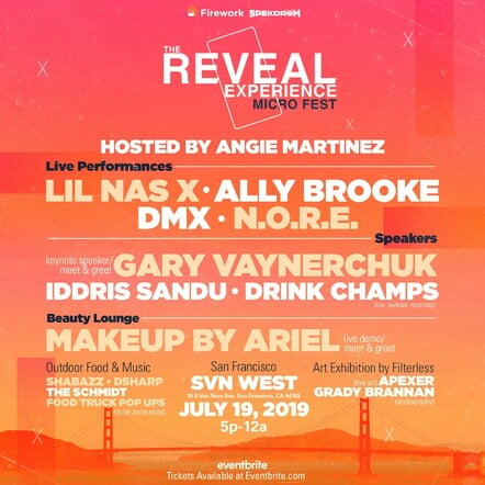 Firework App Presents The Reveal Experience Micro-Festival Featuring Lil Nas X