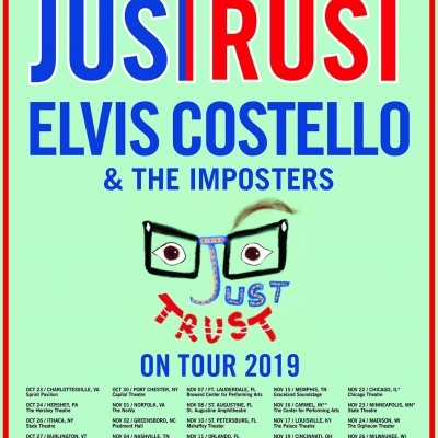 Elvis Costello & The Imposters Announces "Just Trust" Fall 2019 Tour