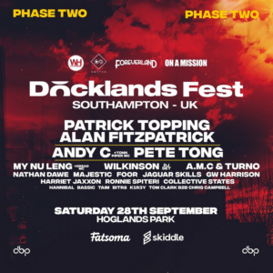 Southampton's Docklands Festival Unveils Patrick Topping, Alan Fitzpatrick, Andy C And More