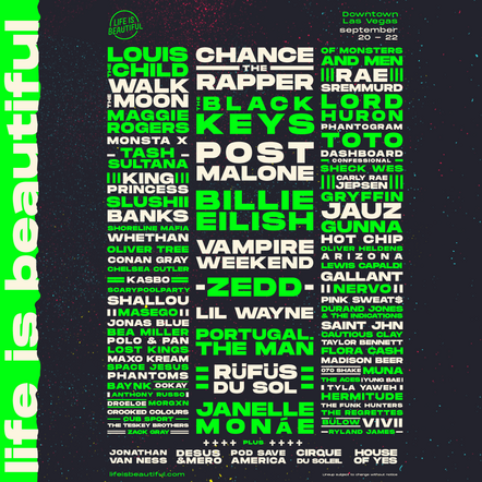 Monsta X Join Life Is Beautiful Festival Lineup In Las Vegas