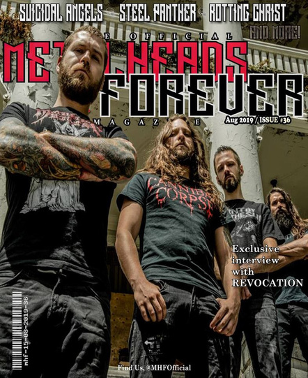 Metalheads Forever: August/September 2019 Issue Online, Feat. Special Afternoon Tea With Destruction, Alongside Interviews With Revocation & More!