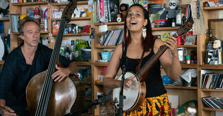 Rhiannon Giddens Performs NPR Tiny Desk Concert