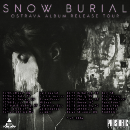 Snow Burial To Tour In Support Of "Ostrava"