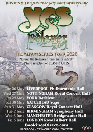 YES Announces UK Tour