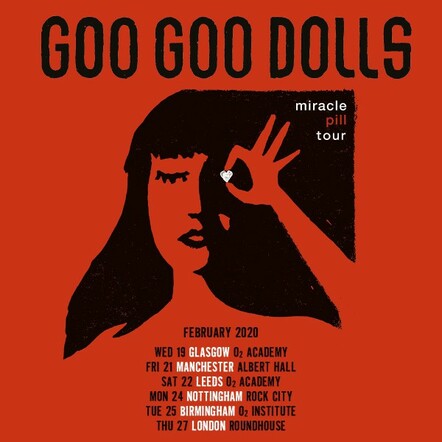 Goo Goo Dolls Confirm UK Tour For February 2020
