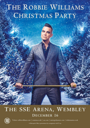 Robbie Williams Announces 'The Robbie Williams Christmas Party' At The SSE Arena