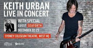 Seaforth To Support Keith Urban At Sydney Coliseum Theatre