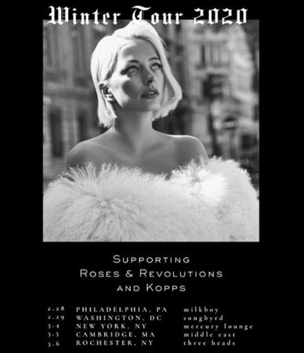 Caroline Vreeland Announces Winter 2020 East Coast Tour