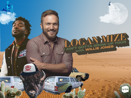 Logan Mize And Willie Jones Team Up For 17-Date "I Ain't Gotta Grow Up Tour" Along The West Coast