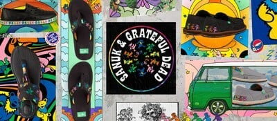 All-New Sanuk X Grateful Dead Collection To Drop On February 4, 2020